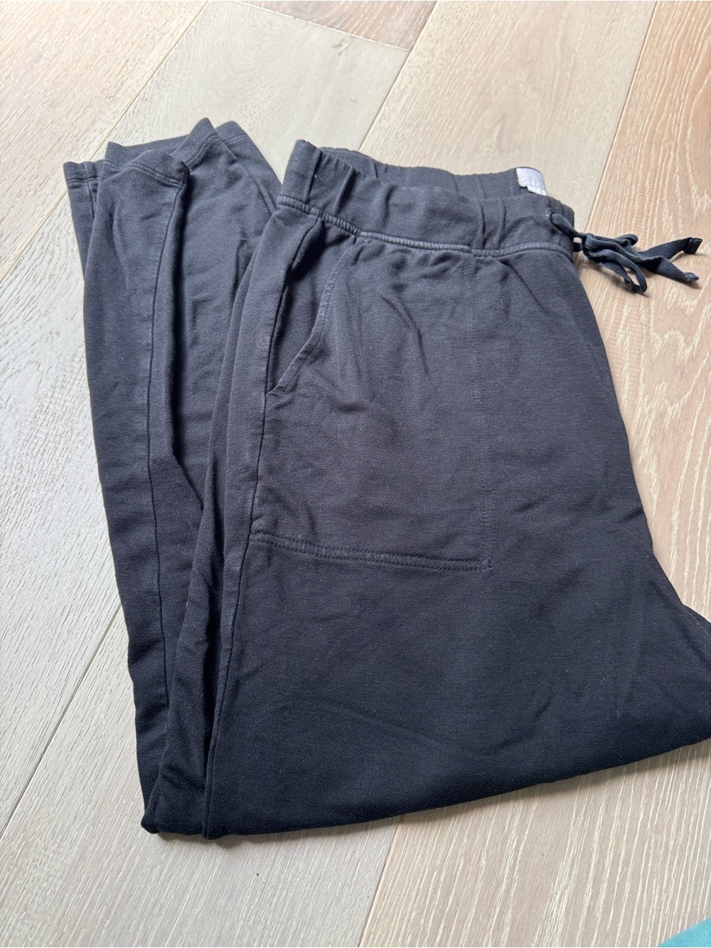 Lou & Grey Black Drawstring Jogger Pants